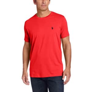 U.S. Polo Assn. Men's Crew Neck Small Pony T-Shirt, Bachelor Blue, L for $14 U.S. Polo Assn. Men's Crew Neck Small Pony T-Shirt, Bachelor Blue, L for $14