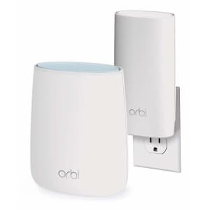 Netgear Orbi Compact Wall-Plug Whole Home Mesh WiFi System for $139 Netgear Orbi Compact Wall-Plug Whole Home Mesh WiFi System for $139