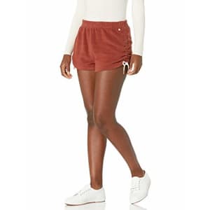 Volcom Women's Lived In Lounge Fleece Sweat Shorts, Brick, MEDIUM for $33 Volcom Women's Lived In Lounge Fleece Sweat Shorts, Brick, MEDIUM for $33
