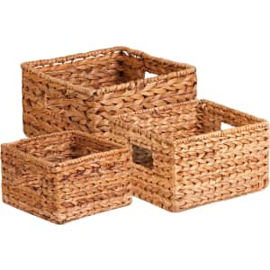 Honey Can Do Storage and Organization at Amazon. Find savings on a range of storage and organization solutions, including the pictured Honey-Can-Do Nesting Banana Leaf Baskets for $24.28 (low by $16).