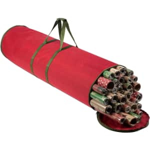 Zober Wrapping Paper Storage Bag for $10