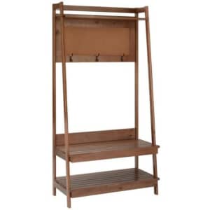 Home Decorators Collection Harrisport Solid Wood Hall Tree w/ Corkboard for $140 Home Decorators Collection Harrisport Solid Wood Hall Tree w/ Corkboard for $140