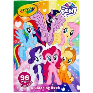 Crayola My Little Pony Coloring Book w/ Stickers for $2