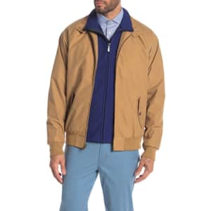 Weatherproof Vintage Men's Mock Neck Bomber Jacket for $22 Weatherproof Vintage Men's Mock Neck Bomber Jacket for $22