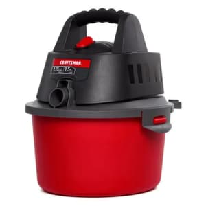 Craftsman 2.5-Gallon 1.75 HP Wet/Dry Vac for $24 for members Craftsman 2.5-Gallon 1.75 HP Wet/Dry Vac for $24 for members