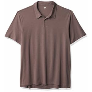 PAIGE Men's Burke Polo TEE Shirt, Smoked Wine, XXL for $84 PAIGE Men's Burke Polo TEE Shirt, Smoked Wine, XXL for $84