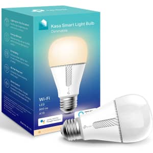 TP-Link Kasa Dimmable Smart Light Bulb for $12