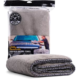 Chemical Guys Woolly Mammoth 2x3-Foot Microfiber Dryer Towel for $25