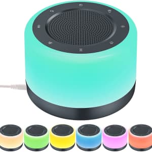 Mamild White Noise Machine w/ Night Light for $15 Mamild White Noise Machine w/ Night Light for $15