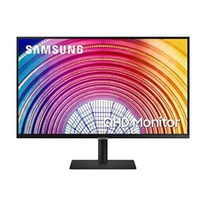 SAMSUNG S60A Series 27-Inch WQHD (2560x1440) Computer Monitor, 75Hz, IPS Panel, HDMI, HDR10 (1 for $390