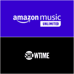 Amazon Music Unlimited + Showtime Subscription: for $0.99/month for first 3 months (new subscribers) Amazon Music Unlimited + Showtime Subscription: for $0.99/month for first 3 months (new subscribers)