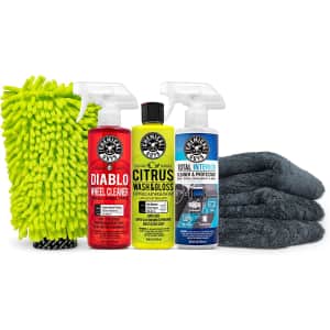 Chemical Guys Clean & Shine 7-Piece Car Wash Starter Kit for $30