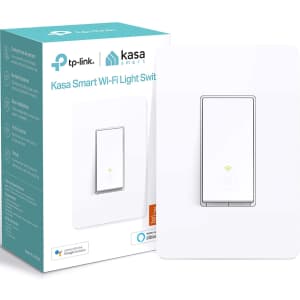 TP-Link Kasa Smart WiFi Light Switch for $15