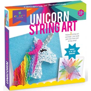 Craft-tastic Unicorn String Art Kit for $16