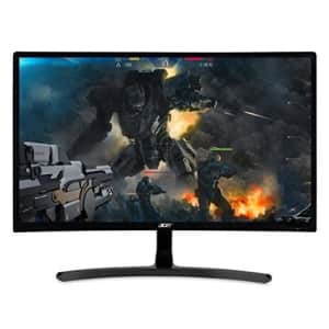 Acer Gaming Monitor 23.6 Curved ED242QR Abidpx 1920 x 1080 144Hz Refresh Rate AMD FREESYNC for $150