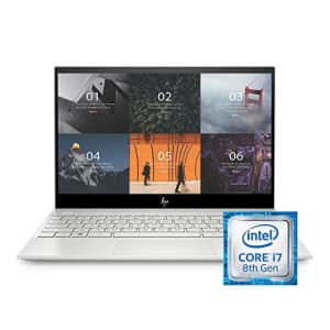 HP ENVY 13-13.99 Inches Thin Laptop w/ Fingerprint Reader, 4K Touchscreen, Intel Core i7-8565U, for $1,999