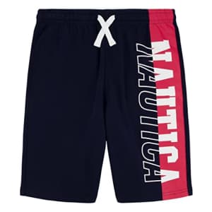 Nautica Boys' Big Solid Pull-On Short, J Navy Graphic, 18-20 for $15