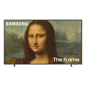 Samsung The Frame 4K QLED Smart TV (2022): Up to $800 off