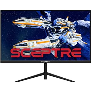 New Sceptre 25" 165Hz 144Hz 1ms Gaming LED Monitor 2X HDMI 1x DP (DisplayPort), Machine Black 2021 for $150