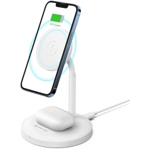 Syncwire 2-in-1 Magnetic Wireless Charging Stand for $40