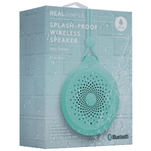 IPX4 Splash Proof Bluetooth Shower Speaker: 2 for $19