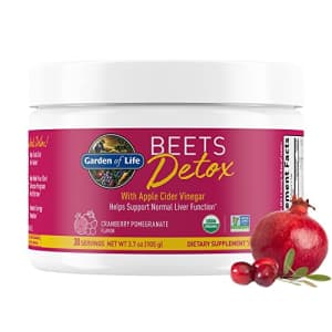 Garden of Life Organic Beet Root Powder with Antioxidants, Vitamin C, Probiotics & Apple Cider for $19