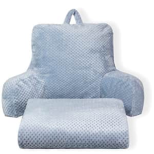 Simply Essential Honeycomb Backrest & Blanket Bundle for $24