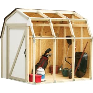 2x4basics Custom Shed Kit w/ Barn Roof for $57 2x4basics Custom Shed Kit w/ Barn Roof for $57