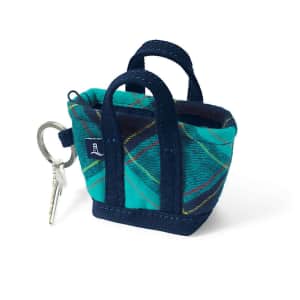Lands' End Flannel Tote Keychain for $4