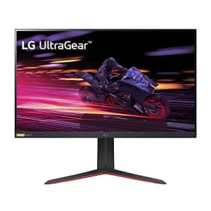 LG 32GP750-B 32 Inch QHD (2560 x 1440) IPS Ultragear Gaming Monitor with 1ms (GtG) and 165Hz for $350