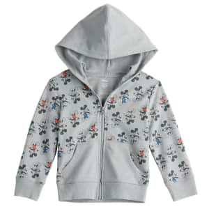 Jumping Beans Disney's Mickey Mouse Boys' Full-Zip Hoodie for $10 Jumping Beans Disney's Mickey Mouse Boys' Full-Zip Hoodie for $10