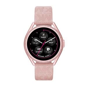 Michael Kors Women's MKGO Gen 5E 43mm Touchscreen Smartwatch with Fitness Tracker, Heart Rate, for $222