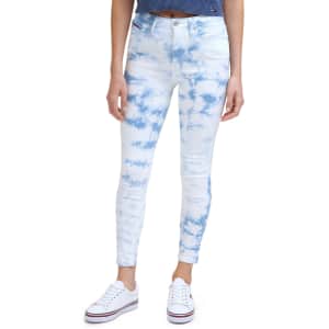 Tommy Hilfiger Tommy Jeans Women's Tie-Dyed Skinny Jeans for $26 Tommy Hilfiger Tommy Jeans Women's Tie-Dyed Skinny Jeans for $26