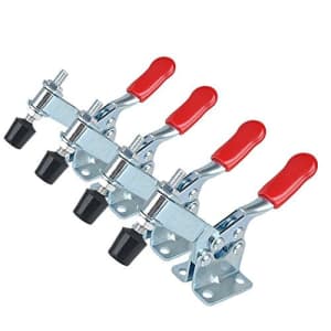 Yost Tools 30111 Medium Toggle Clamp (Pack of 4), Red for $14