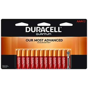 Duracell - Quantum AAA Alkaline Batteries - long lasting, all-purpose Triple A battery for for $28 Duracell - Quantum AAA Alkaline Batteries - long lasting, all-purpose Triple A battery for for $28