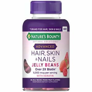 Nature's Bounty Optimal Solutions Advanced Hair, Skin & Nails Jelly Beans with Biotin, Mixed Fruit for $20 Nature's Bounty Optimal Solutions Advanced Hair, Skin & Nails Jelly Beans with Biotin, Mixed Fruit for $20