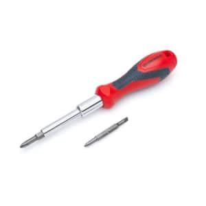 Crescent Violins Crescent 7-in-1 Interchangeable Bit Dual Material Screwdriver - CMBD7P for $10 Crescent Violins Crescent 7-in-1 Interchangeable Bit Dual Material Screwdriver - CMBD7P for $10