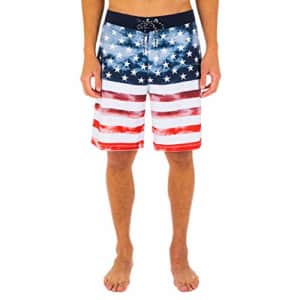 Hurley Men's Phantom Patriot Cheers 20" Board Shorts, White, 28 for $31 Hurley Men's Phantom Patriot Cheers 20" Board Shorts, White, 28 for $31