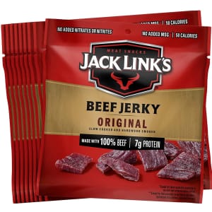 Jack Link's 0.625-Oz Beef Jerky 20-Pack for $18 via Sub. & Save Jack Link's 0.625-Oz Beef Jerky 20-Pack for $18 via Sub. & Save