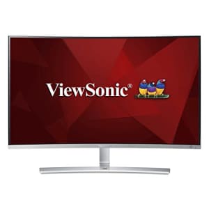 ViewSonic VX3216-SCMH-W 32 Inch 1080p 1800R Curved Monitor with Dual Speakers HDMI DVI and VGA, for $477 ViewSonic VX3216-SCMH-W 32 Inch 1080p 1800R Curved Monitor with Dual Speakers HDMI DVI and VGA, for $477