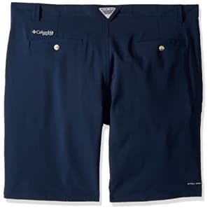 Columbia Men's Big and Tall Grander Marlin II Offshore Shorts, Collegiate Navy, 48x10 for $104