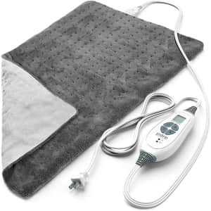 Pure Enrichment PureRelief XL 12" x 24" Electric Heating Pad for $28 Pure Enrichment PureRelief XL 12" x 24" Electric Heating Pad for $28