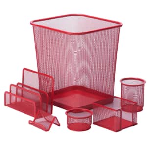 Wayfair Basics 6-Piece Desk Organizer Set for $16 Wayfair Basics 6-Piece Desk Organizer Set for $16