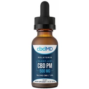 cbdMD CBD Oil Sleep 500mg Mint 1-oz. Bottle for $31 cbdMD CBD Oil Sleep 500mg Mint 1-oz. Bottle for $31