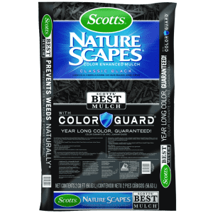 Scotts Nature Scapes Color-Enhanced Mulch 2-Cu. Ft. Bag for $4 Scotts Nature Scapes Color-Enhanced Mulch 2-Cu. Ft. Bag for $4