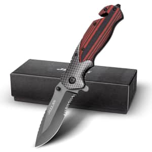 Jellas Folding Tactical Pocket Knife for $19 Jellas Folding Tactical Pocket Knife for $19
