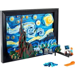 LEGO Vincent van Gogh The Starry Night Set for $170 w/ 2 free sets