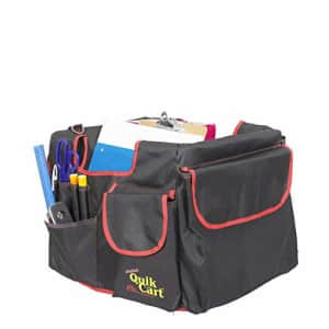 dbest products Quik Cart Pockets Caddy Organizer Teacher Tote Mobile Tool Storage Fabric Cover Bag, for $39