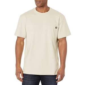 Dickies Men's Short Sleeve Heavyweight T-Shirt, Natural, 2X for $13 Dickies Men's Short Sleeve Heavyweight T-Shirt, Natural, 2X for $13