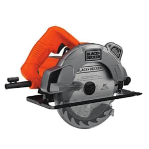 Black + Decker BLACK+DECKER 7-1/4-Inch Circular Saw with Laser, 13-Amp (BDECS300C) for $38 Black + Decker BLACK+DECKER 7-1/4-Inch Circular Saw with Laser, 13-Amp (BDECS300C) for $38